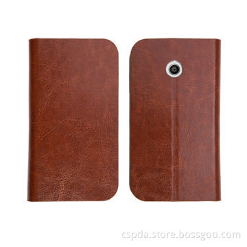 PU Stand Case for Motorola Moto E With Card Slot